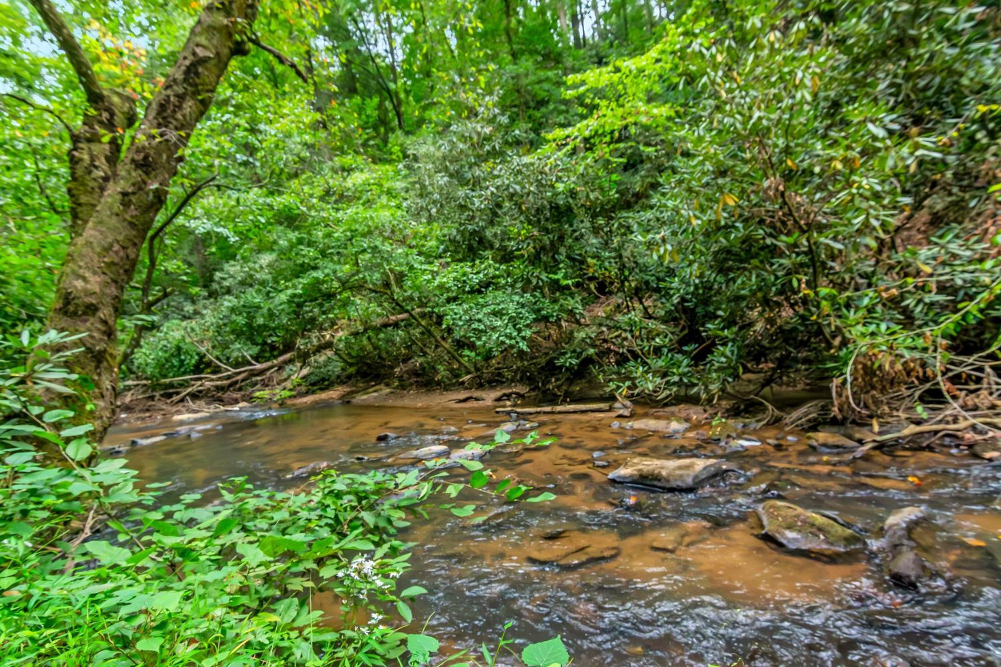 Amazing Creek View Cabin W/ Hot Tub, Firepit & Pool Table Ellijay Luaran gambar